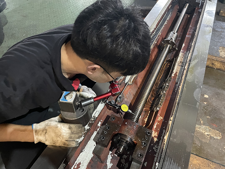 台灣加工中心大修翻新